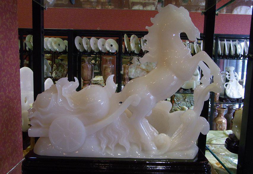 玉石工藝品,玉石擺件,風水擺件,馬上發(fā)財